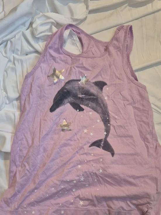 GAP Kids Pink Tank Top - Picture 1 of 3